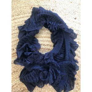 White and black scarf brand new w no tags